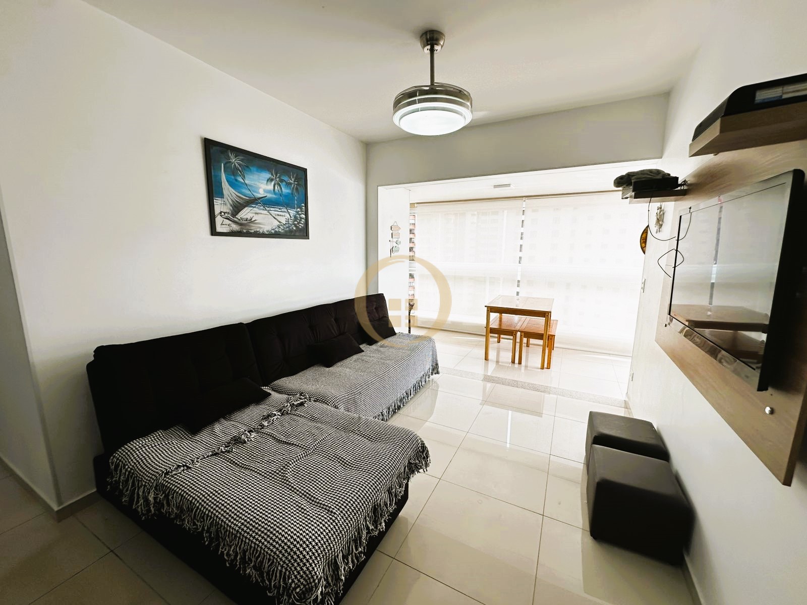 Apartamento Frente ao Mar, Astúrias, Guarujá - SP