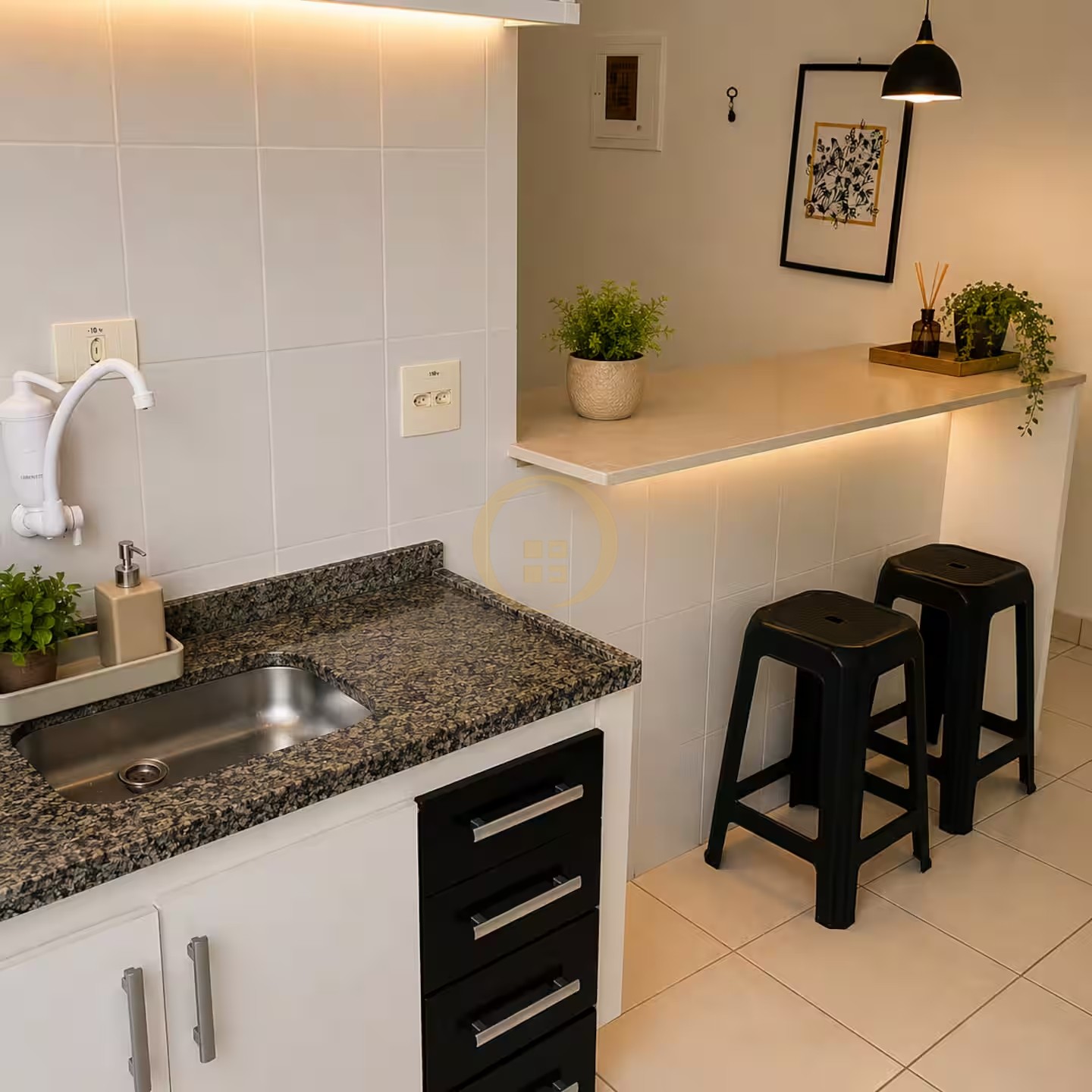 Apartamento na Praia da Enseada, Guarujá - SP